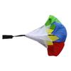 CZ-ING Multicolor Resistance Parachute - 43 inch Running Drag Chute with Adjustable Waist Strap for Kids Youth Power Speed Training view 4