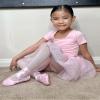 Stelle Girls' Ultra Soft Pro Dance Tight/Ballet Footed Tight(Toddler/Little Kid/Big Kid),BP+WT,M view 3