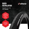 Vittoria Townee Road Bike Tire  Hybrid Bicycle Tires for Casual Riding Commuting & Courier Work  Folding 20 Inch Bike Tire view 3