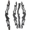 21" Archery Recurve Bow Riser Handle Aluminum Alloy ILF Bow Riser Takedown Bow Grip Right Handed for Recurve Bow Accessories (Black) view 1