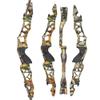 21" Archery Recurve Bow Riser Handle Aluminum Alloy ILF Bow Riser Takedown Bow Grip Right Handed for Recurve Bow Accessories (camo) view 1