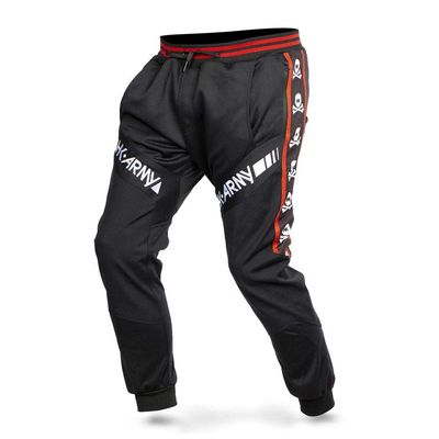 HK Army TRK Jogger Paintball Pants - Skulls Red - Medium