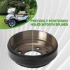 10L0L 1 Pack Golf Cart Brake Drum for Yamaha G1-G29 1978-Up Gas or Electric Golf Cart, Brake Hubs for Club Car DS 1981-1994, Club Car Tempo 2018-Up, OEM# JU0-G6521-00-00,J55-G6521-00, 1011137 view 4