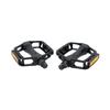 AB Tools Alloy Platform Pedals 9/16" Mountain Bicycle Cycle Bike MTB Amber Reflectors view 3