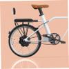 Bicycle Rear Seat Cushion Bike Back Seat Safety Cushion with Back Rest Comfortable Saddle (Black) view 3