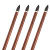 Obert 12pcs Archery Carbon Arrows 31 inch Spine 400 with 4" Feathers Fletching & 100 Grain Removable Tips for Compound & Recurve Bow view 3