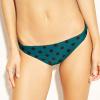 Xhilaration Women's Hipster Bikini Bottom Teal Polka Dot X-Large view 2