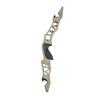 21" Archery Recurve Bow Riser Handle Aluminum Alloy ILF Bow Riser Takedown Bow Grip Right Handed for Recurve Bow Accessories (Gray) view 2