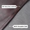 GSE Games & Sports Expert 16' Brown Heavy-Duty Leatherette Shuffleboard Table Cover for Shuffleboard Table Accessories view 4