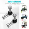 10L0L Golf Cart Outer Tie Rod End Ball Joint Kit, for Yamaha G22, G27, G29 Drive Gas and Electric Golf Cart 2003-Up, Replace OEM# JU0-F3841-00, JU0-23841-00 view 3