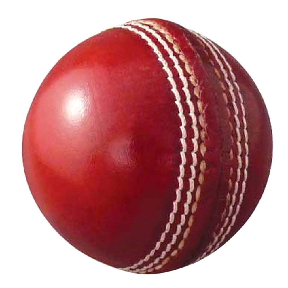 AnNafi Red Cricket Ball | Red Color Leather Cricket Balls for Practice A Grade Handstitched | Senior Official Hard & Seasoned |No Stamp for Indoor and Outdoor Practice & Training Cricket Ball (1)