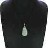 1.3" China Certified Grade A Nature Hisui Jadeite Jade Lucky Ruyi Hand Carved Neckalce Pendants (S925) 8652 view 1