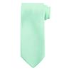 TIE G 5pcs Tie Set in Premium Gift Box : Solid Color Necktie, Satin Bow Tie, Pocket Square, Tie Bar, Cuff Links (D-BB Mint) view 3