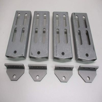 CTW (4) Aluminum Boat Pontoon Trailer 9.75" Bolster Bunk Board Swivel Bracket Kits
