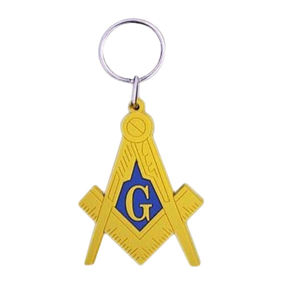 Greekgear Mason PVC Crest Key Chain