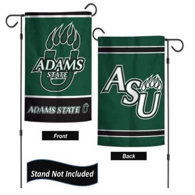 Adams State University Grizzlies Garden Flag 12.5 x 18 Inch Double Sided College Yard Banner Flag Is Printed in the USA and Licensed by Wincraft