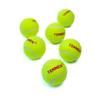 TENNEX Cricket Tennis Ball Hard Yellow for Over Arm Cricket | Heavy Tennis | Standard Size Ball for Cricket Tournament and Practice (Pack of 12) view 1