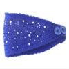 Cable Knit Head Wrap Headband Ear Warmers for Women Hair Bands Pack Winter Hats Royal view 1
