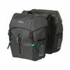 Basil Unisex  Adult's Doppelpacktasche-2179234760 Double Bag, Black Melee, 18 l view 1