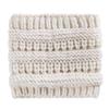 LeJulyeekay Winter Hair Wrap Crochet Turban Headband for Women Crocheted Headwrap for Girls Off-White view 1