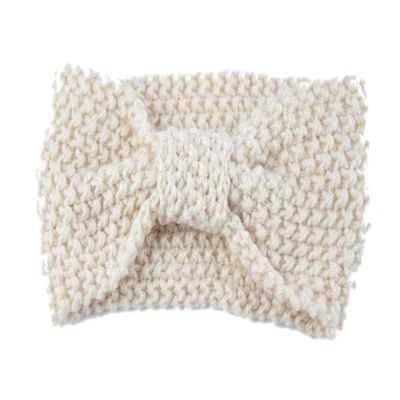 Cable Knit Head Wrap Headband Ear Warmers for Women Hair Bands Pack Winter Hats Off-White