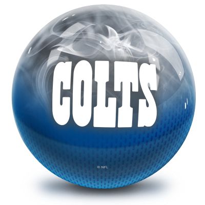 Strikeforce Bowling NFL Indianapolis Colts On Fire Undrilled Bowling Ball