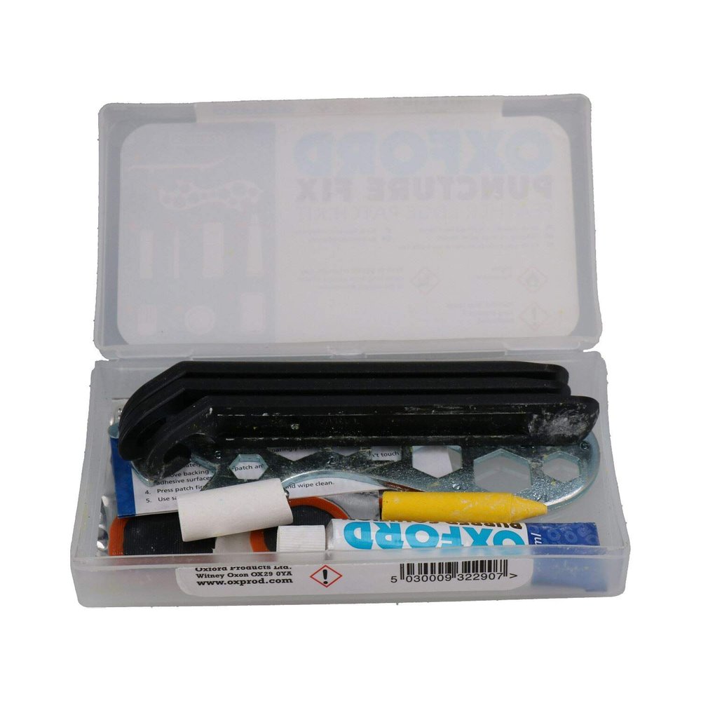 AB Tools Bike Cycle Wheel Puncture Patch Repair Kit with Levers Bike Spanner Wrench