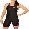 SLS3 Triathlon Suits Women - One Piece Tri Suit Women with Comfortable and Durable FRT Fabric - No Shelf Bra (Pink Camo, Large) view 1