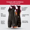SLS3 Triathlon Suits Women - One Piece Tri Suit Women with Comfortable and Durable FRT Fabric - No Shelf Bra (Pink Camo, Large) view 4