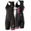 SLS3 Triathlon Suits Women - One Piece Tri Suit Women with Comfortable and Durable FRT Fabric - No Shelf Bra (Pink Camo, Small) view 1