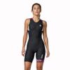 SLS3 Triathlon Suits Women - One Piece Tri Suit Women with Comfortable and Durable FRT Fabric - No Shelf Bra (Pink Camo, Small) view 2