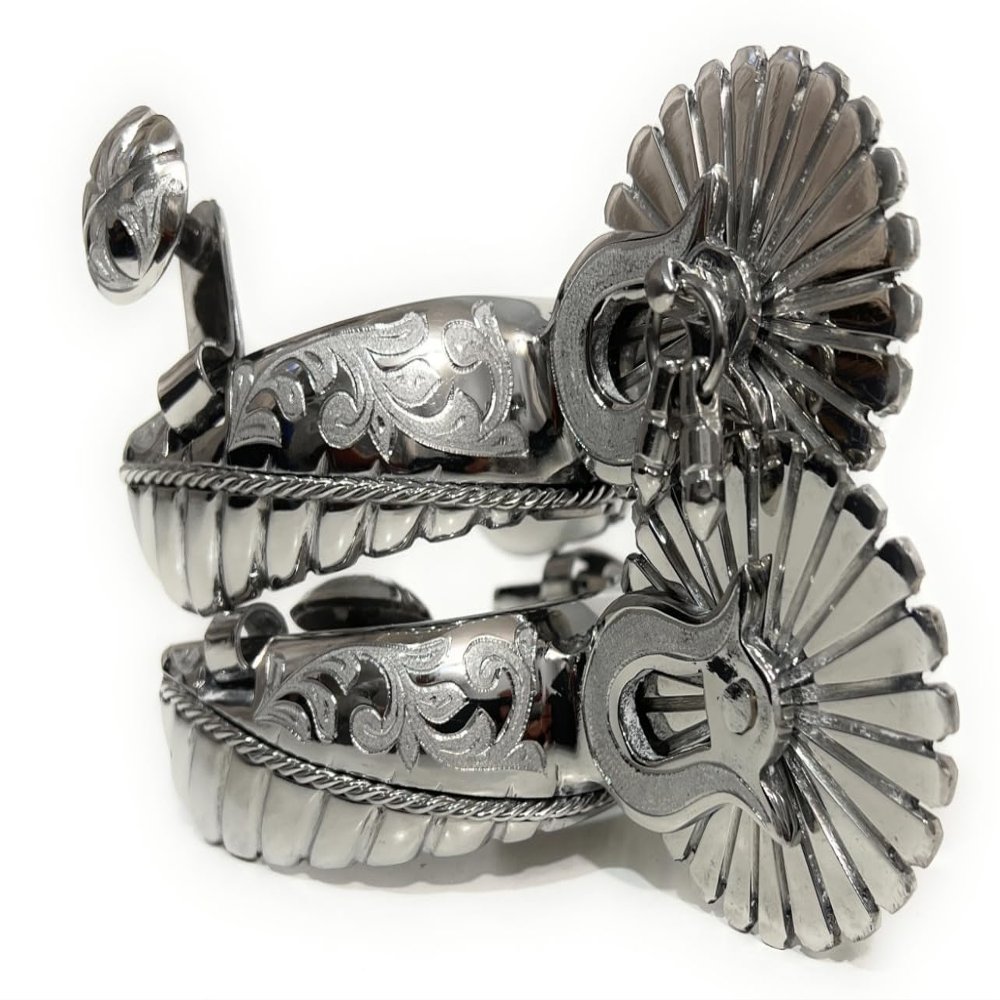 EL CHARRO Authentic Mexican Spurs, Espuelas Charras