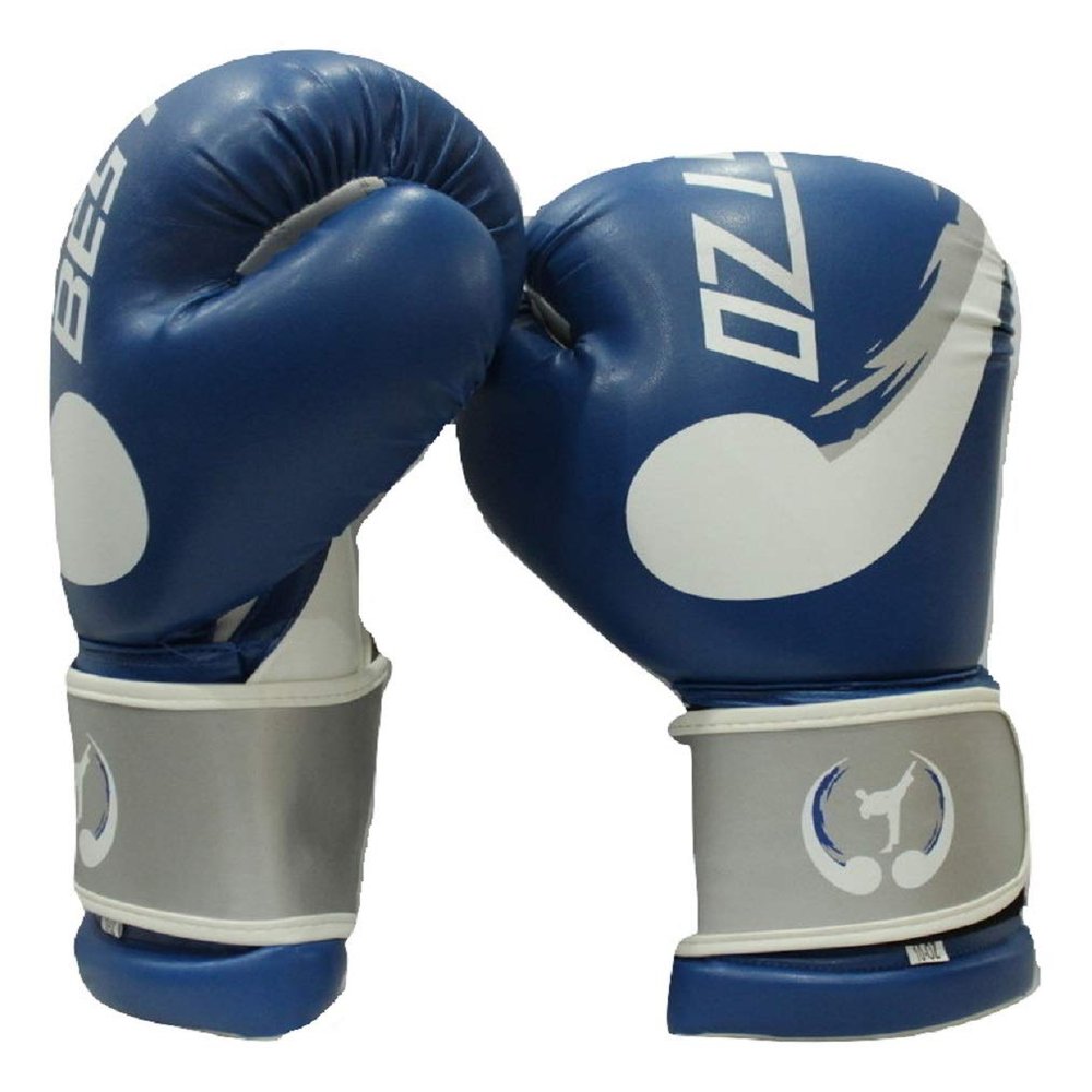 Bestzo Boxing Gloves Men Real Leather Muay Thai Training Gloves, Sparring Punching Mitts,Kickboxing Punching Bag Gloves,Fighting,Punch Bags -14 OZ