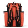 Boombah Catchers Superpack Bat Bag - 23-1/2" x 13-1/2" x 9-1/2" - Black/Orange - Holds 4 Bats - Backpack Version (no Wheels) view 2