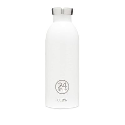 24Bottles Clima Stainless Steel Water Bottle, Thermal Bottle 500 ml 12H Hot and 24H Cold, Ideal as a Gym, Children and Sports Bottle, 100% Airtight, Water Bottle Sustainable