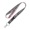 WinCraft Virginia Tech Hokies Lanyard with Detachable Buckle, 1" - Charcoal Grey view 1