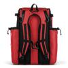 Boombah Catchers Superpack Bat Bag - 23-1/2" x 13-1/2" x 9-1/2" - Black/Red - Holds 4 Bats - Backpack Version (no Wheels) view 2