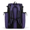 Boombah Catchers Superpack Bat Bag - 23-1/2" x 13-1/2" x 9-1/2" - Black/Purple - Holds 4 Bats - Backpack Version (no Wheels) view 2