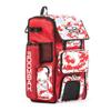 Boombah Superpack Bat Pack -Backpack Version (no wheels) - Holds 4 Bats - Camo Red/Gray - For Baseball or Softball view 4