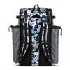Boombah Superpack Bat Pack -Backpack Version (no wheels) - Holds 4 Bats - Camo Gray/Navy - For Baseball or Softball view 2