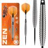 Shot! Darts Zen Dojo Steel Tip Dart Set | 80% Tungsten Barrel | Torpedo Shape Front Balanced | Handcrafted Professional Darts with Flights | Steel Tip for Bristle Dartboard | Made in New Zealand view 1