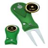 Clip Wipes Army Divot Tool Switchblade Style with Ball Marker (Green-US Army)