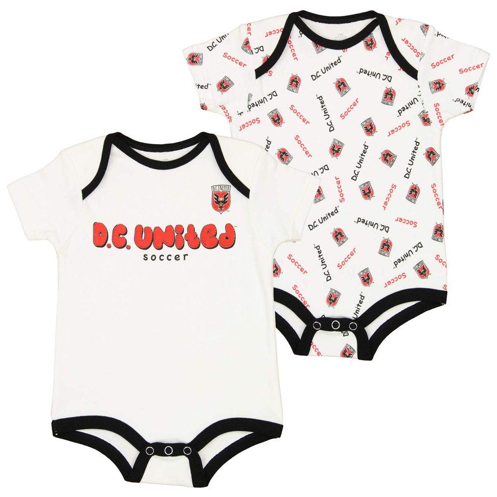 Outerstuff MLS Baby D.C. United Logo Creepers, 6-9 Months