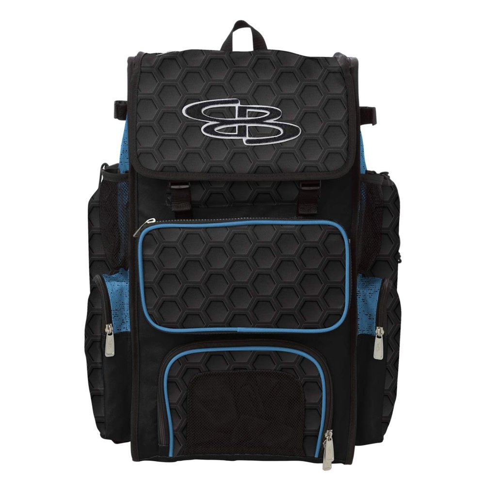 Boombah Superpack Bat Pack 3DHC Black/Columbia Blue