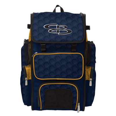 Boombah Superpack Bat Pack 3DHC Navy/Gold