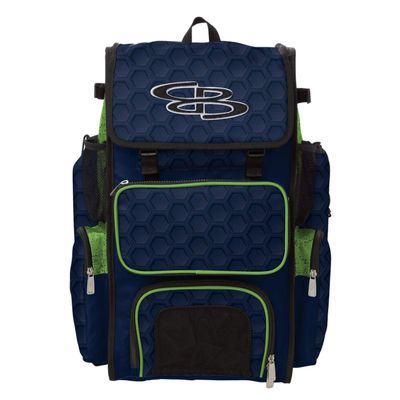 Boombah Superpack Bat Pack 3DHC Dark Charcoal/Lime Green