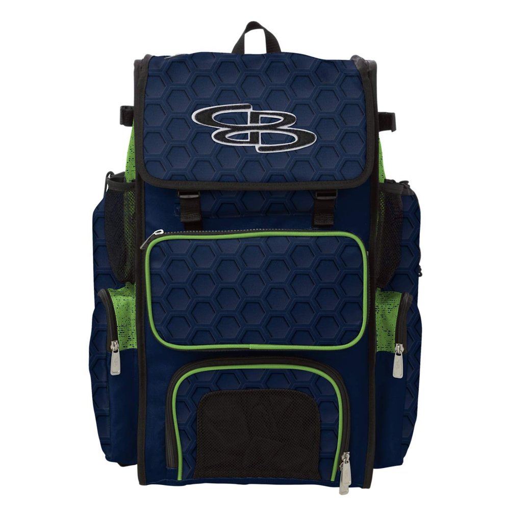 Boombah Superpack Bat Pack 3DHC Dark Charcoal/Lime Green