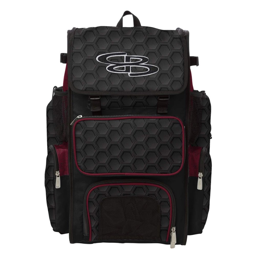 Boombah Superpack Bat Pack 3DHC Black/Cardinal
