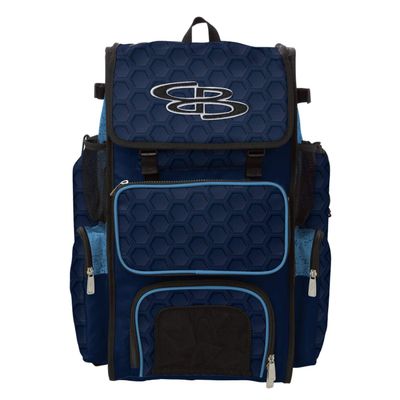Boombah Superpack Bat Pack 3DHC Navy/Columbia Blue