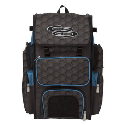 Boombah Superpack Bat Pack 3DHC Dark Charcoal/Columbia Blue